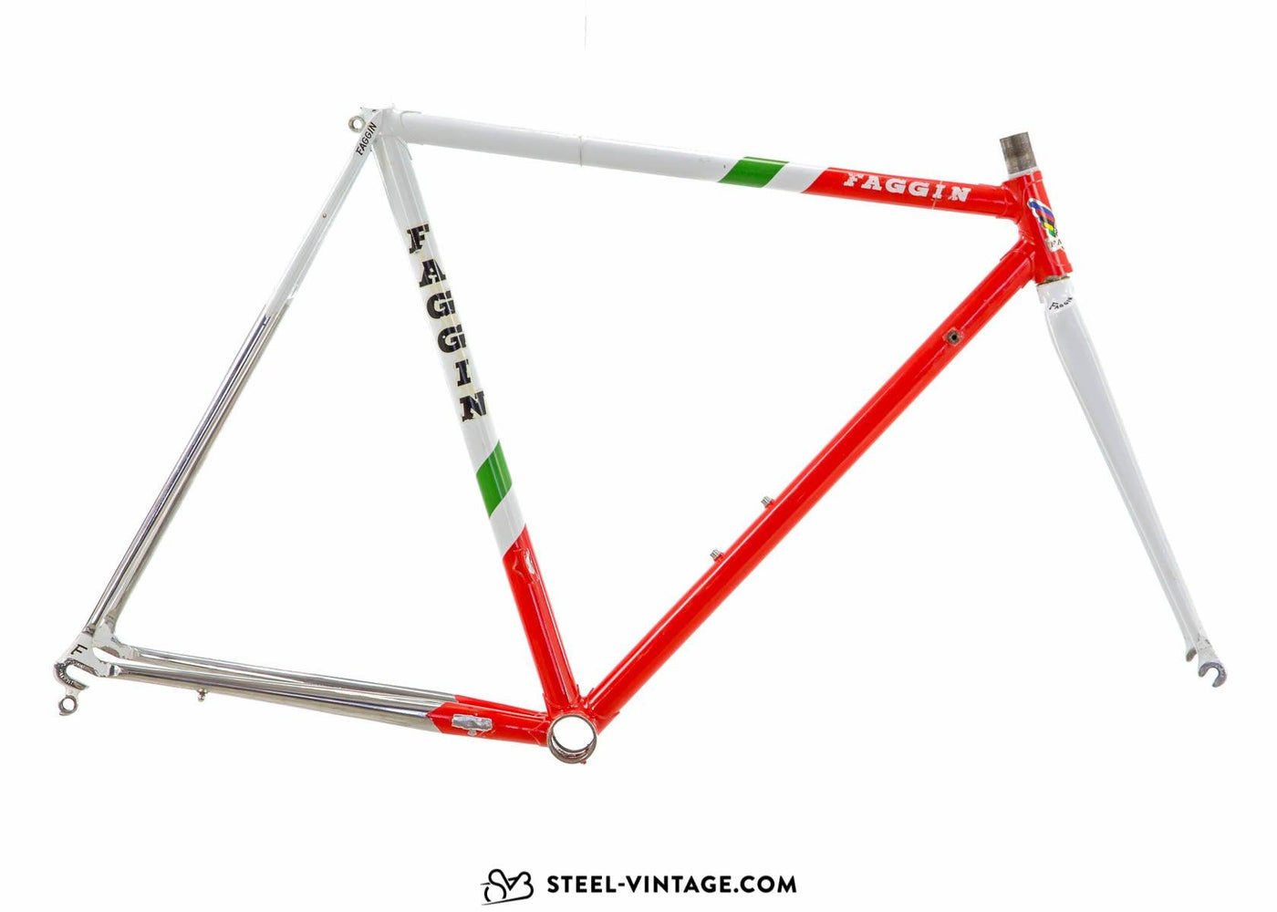 Faggin Team NRW Time Trial Frame Set 1990 - Steel Vintage Bikes