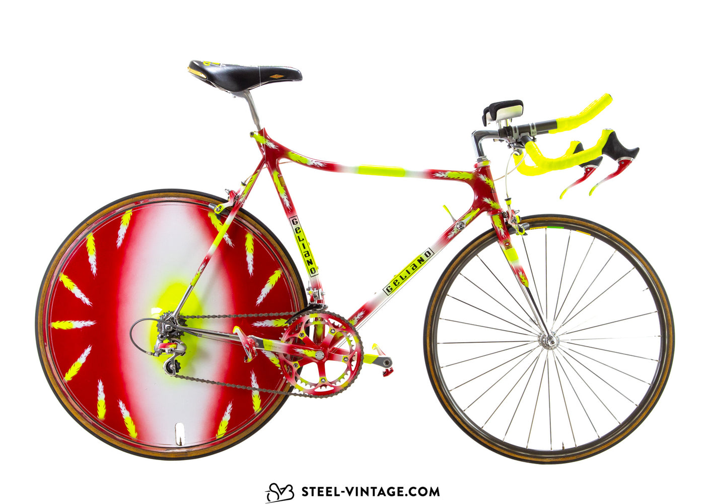 Bicicletta da cronometro Geliano Plongeant Crono anni '90