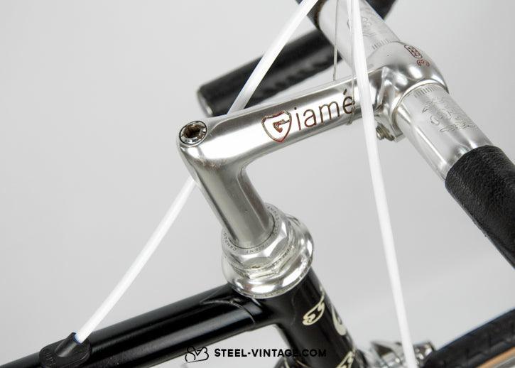 Giamé Rare Classic Italian Bicycle Flat Black early 1980s - Steel Vintage Bikes