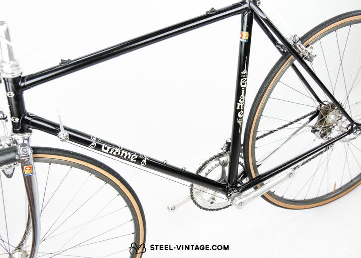 Giamé Rare Classic Italian Bicycle Flat Black early 1980s - Steel Vintage Bikes