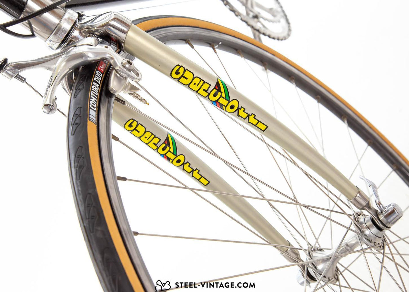 Carbotitan Guerciotti Branded Road Bicycle 1990s | Steel Vintage Bikes