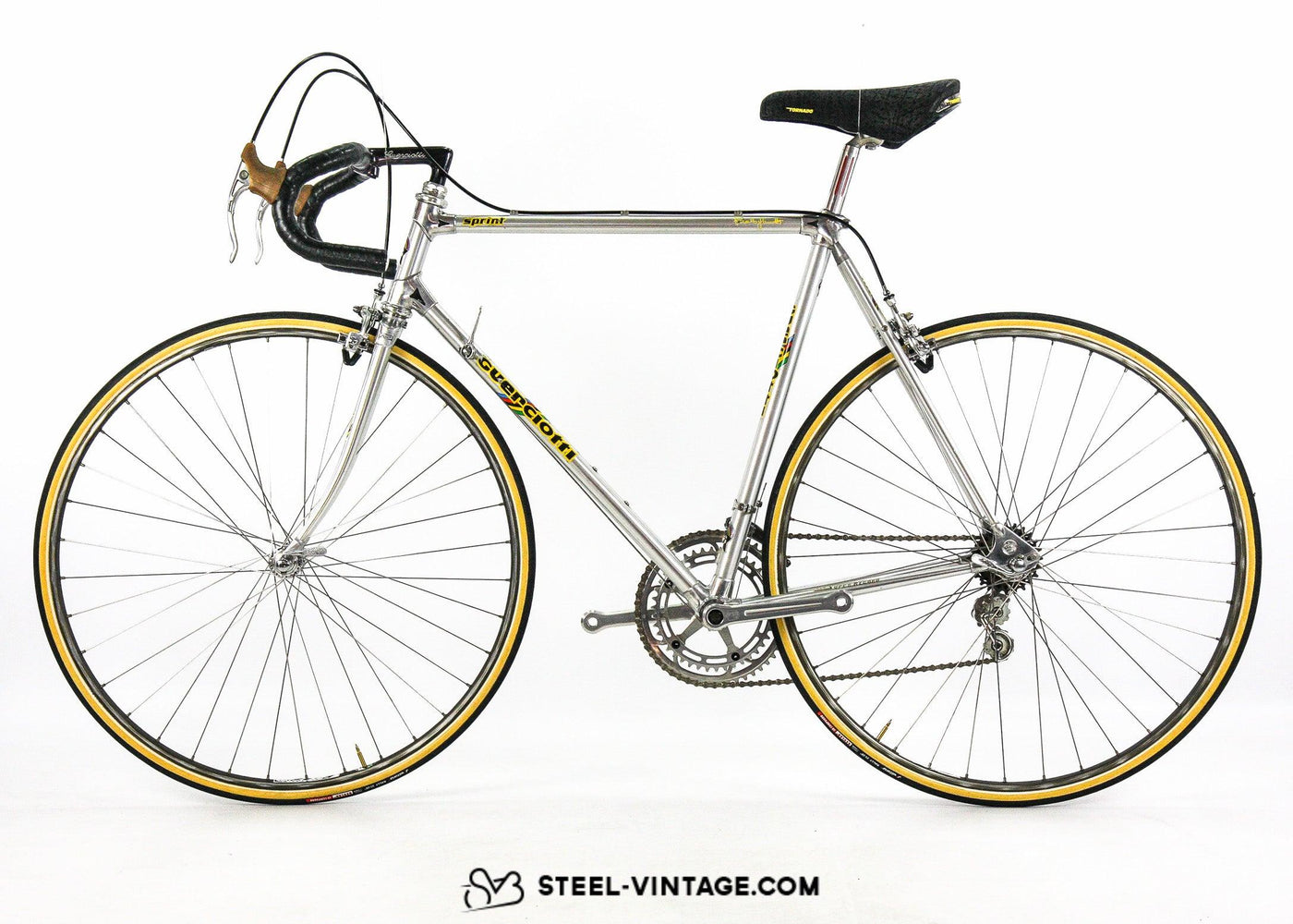 Steel Vintage Bikes - Guerciotti Super Record Classic Road Bike 1980s