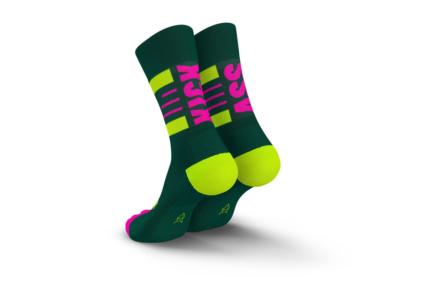 Incylence Ultralight Kick Ass V2 Petrol Pink Socks - Steel Vintage Bikes