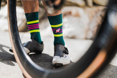 Incylence Ultralight Kick Ass V2 Petrol Pink Socks - Steel Vintage Bikes