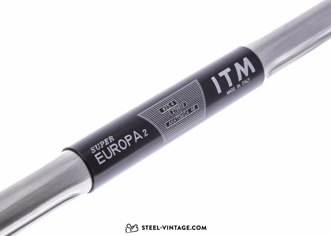 ITM スーパーヨーロッパ2 NOS ハンドルバー 新ロゴ 25.4mm 42/44cm