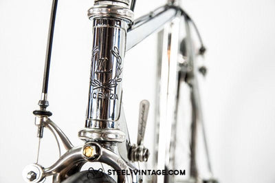 Liotto chromed anniversary bike from the 1980s - Steel Vintage Bikes