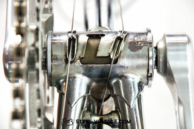 Liotto chromed anniversary bike from the 1980s - Steel Vintage Bikes