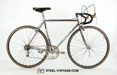 Liotto chromed anniversary bike from the 1980s - Steel Vintage Bikes