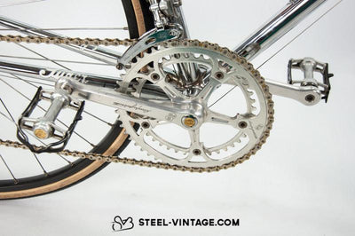 Liotto chromed anniversary bike from the 1980s - Steel Vintage Bikes