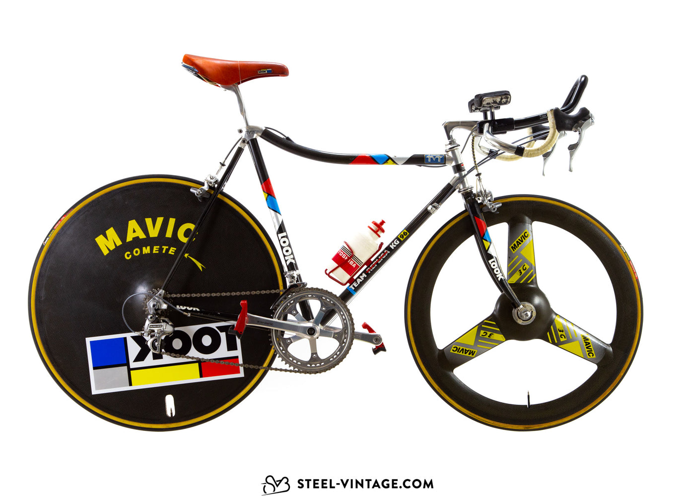 Look KG98 Vélo de contre-la-montre Philippe Louviot 1991