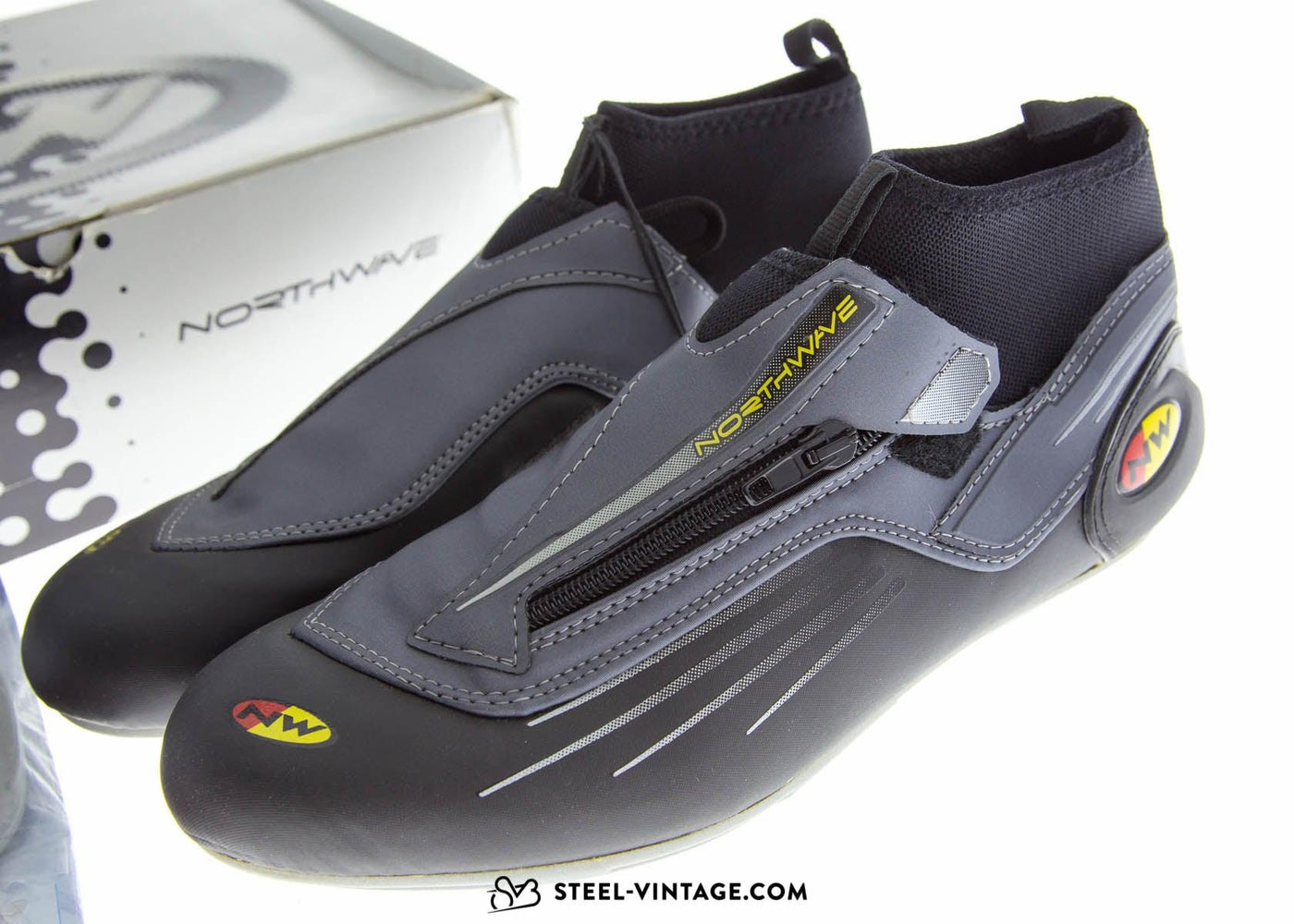 Northwave Winter Road Cycling Shoes NOS 44 - Steel Vintage Bikes