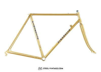 Pinarello Aero Golden Frameset 1980s - Steel Vintage Bikes