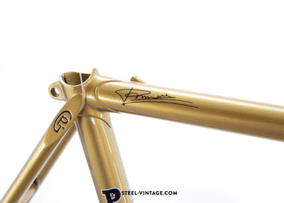 Pinarello Aero Golden Frameset 1980s - Steel Vintage Bikes