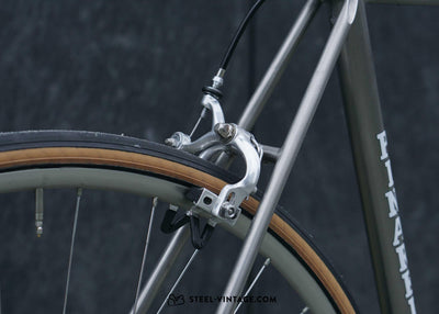Pinarello Branded Comepre Titanio Racing Bicycle 1980s | Steel Vintage Bikes