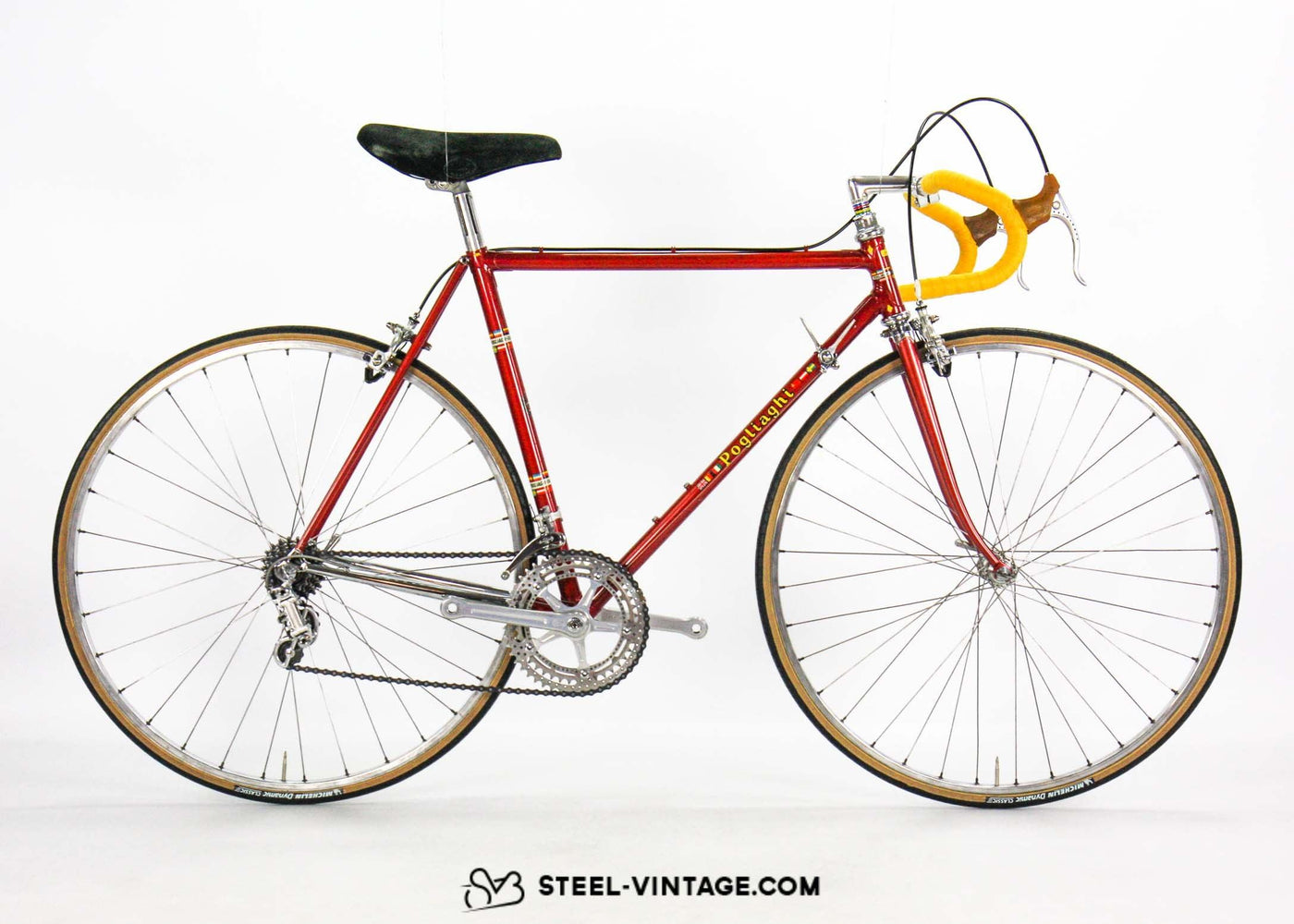 Pogliaghi Sante Vintage Road Bike 1970s - Steel Vintage Bikes