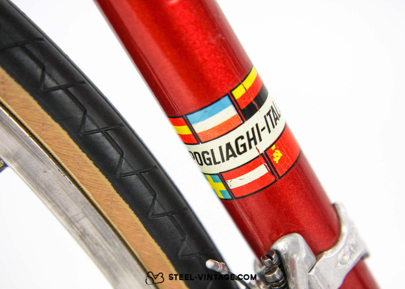 Pogliaghi Sante Vintage Road Bike 1970s - Steel Vintage Bikes