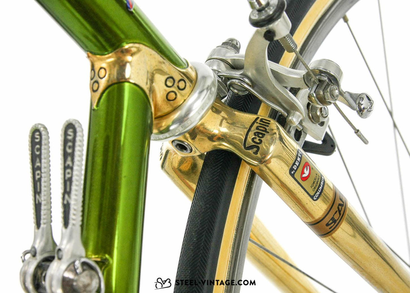 Scapin Airone Gold Plated Vintage Bike 1982 - Steel Vintage Bikes