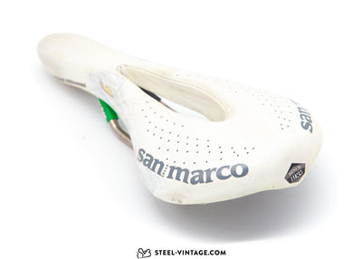 Selle San Marco Zoncolan Arrowhead Saddle - Steel Vintage Bikes