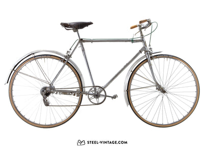 C. Soncini Italienisches gefedertes Fahrrad 1940er Jahre