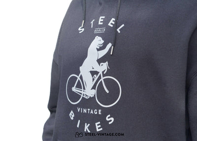 SVB Berlin Bear Hoodie | Steel Vintage Bikes