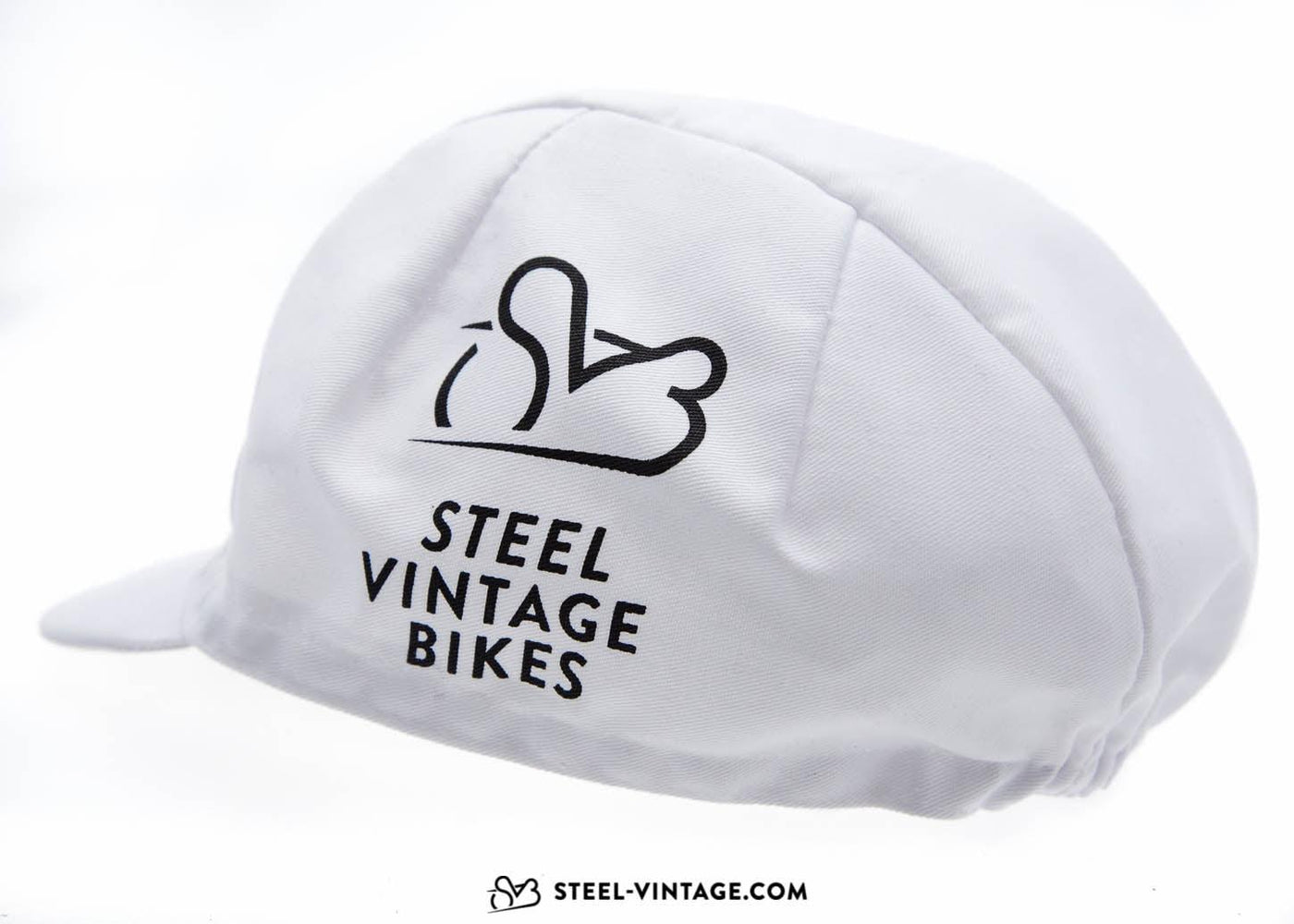 SVB Berlin Bear White Cycling Cap - Steel Vintage Bikes