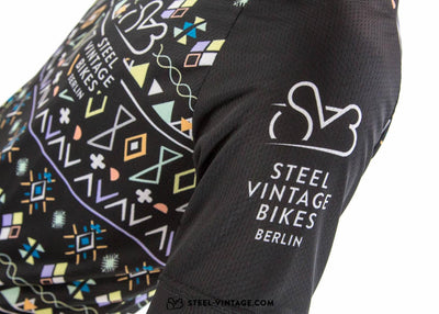 SVB Ethno Technical Jersey - Black - Steel Vintage Bikes