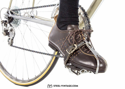 SVB Handmade Premium Cycling Shoes - Steel Vintage Bikes