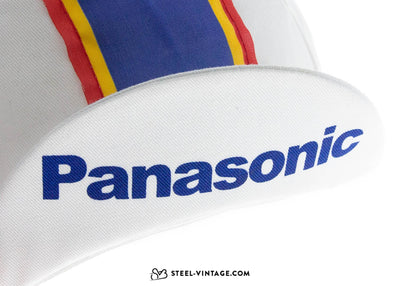 Team Panasonic Cycling Cap - Steel Vintage Bikes