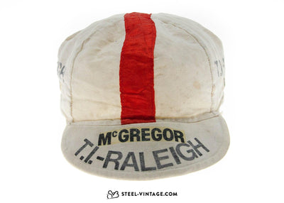 Team Raleigh McGregor Cycling Cap - Steel Vintage Bikes