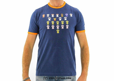 The Cannibal Cycling T-shirt - Steel Vintage Bikes