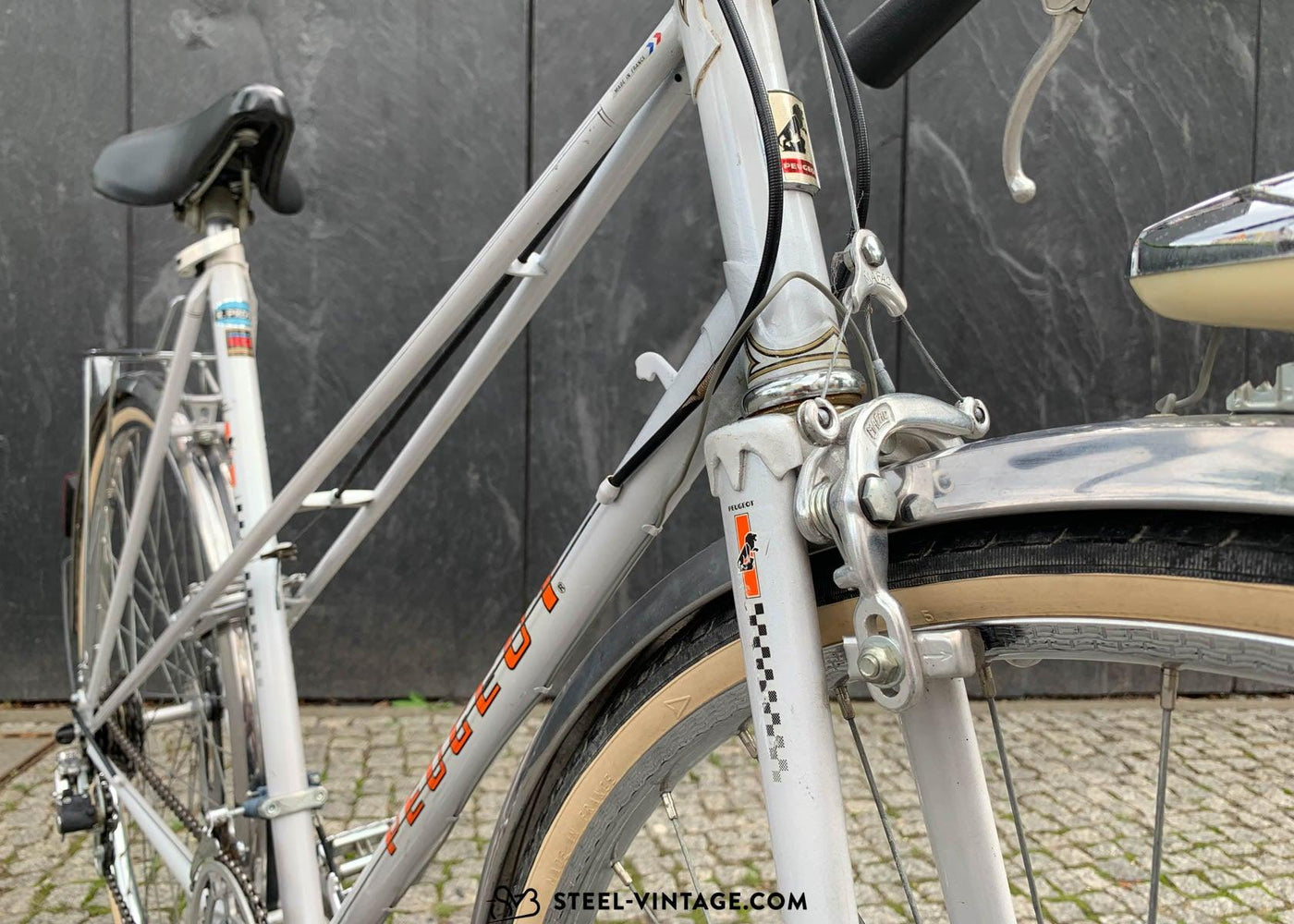 Vintage Peugeot Large Mixte Road Bicycle - Steel Vintage Bikes
