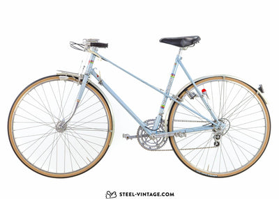 André Bertin Classic Light Blue Mixte Bike 1970s - Steel Vintage Bikes