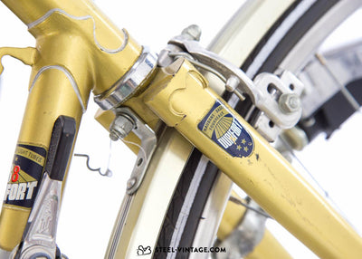 André Bertin Golden Mixte Bike 1970s - Steel Vintage Bikes