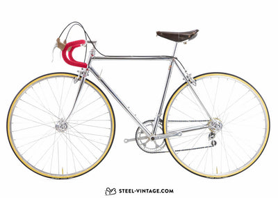Bernard Carré Chromed Road Bike 1970s - Steel Vintage Bikes