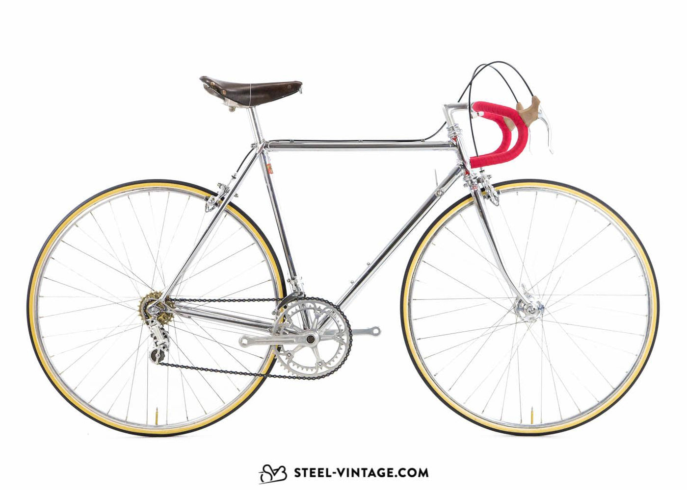 Bernard Carré Chromed Road Bike 1970s - Steel Vintage Bikes