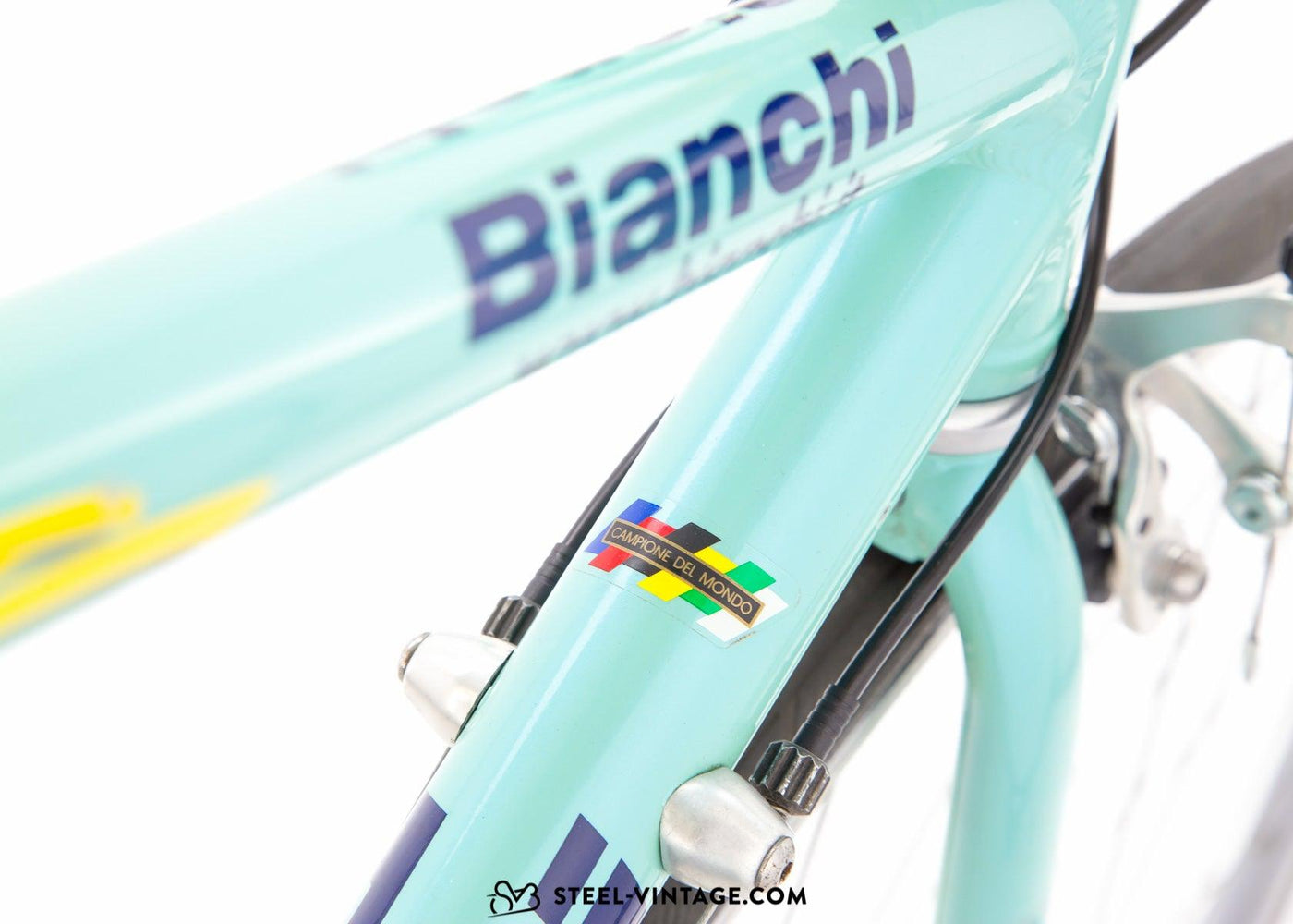 Bianchi Mega Pro Mercatone Uno Style Road Bicycle 1990s - Steel Vintage Bikes