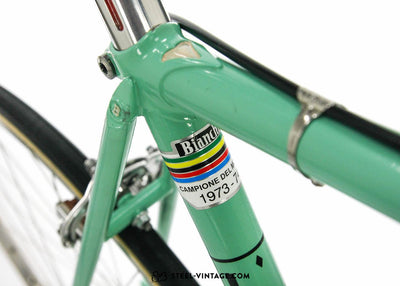 Bianchi Rekord 746 Celeste Road Bike 1970s - Steel Vintage Bikes