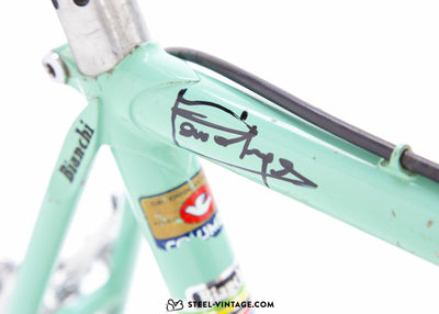 Bianchi Specialissima Serge Parsani Paris-Roubaix 1980s - Steel Vintage Bikes