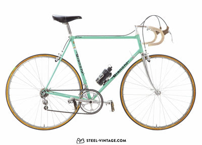 Bianchi Specialissima Serge Parsani Paris-Roubaix 1980s - Steel Vintage Bikes