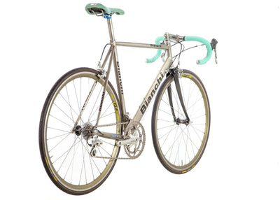 Bianchi Ti-Mega Titanium Road Bike 1990s - Steel Vintage Bikes