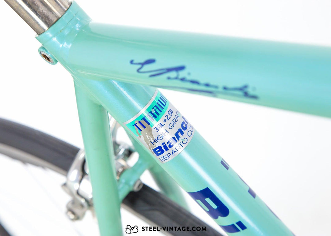 Bianchi Ti-Megatube チタン製自転車 1990年代