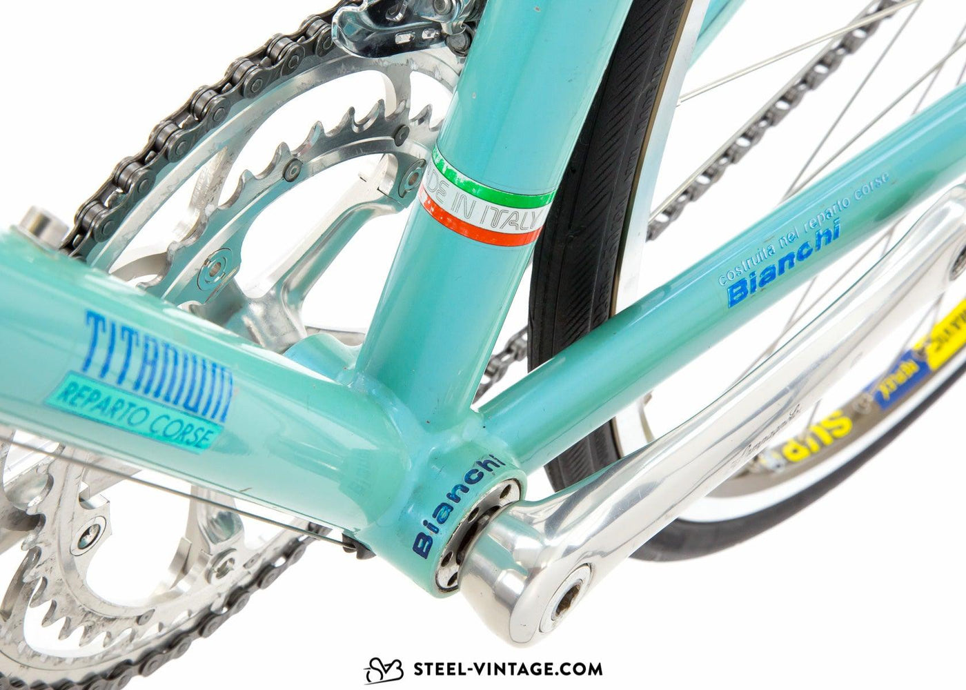 Bianchi Reparto Corse Titanium Road Bicycle 1990s - Steel Vintage Bikes