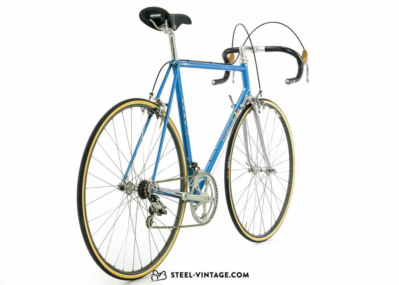 Borgognoni BORG.a. Pantographed Road Bike 1981 - Steel Vintage Bikes