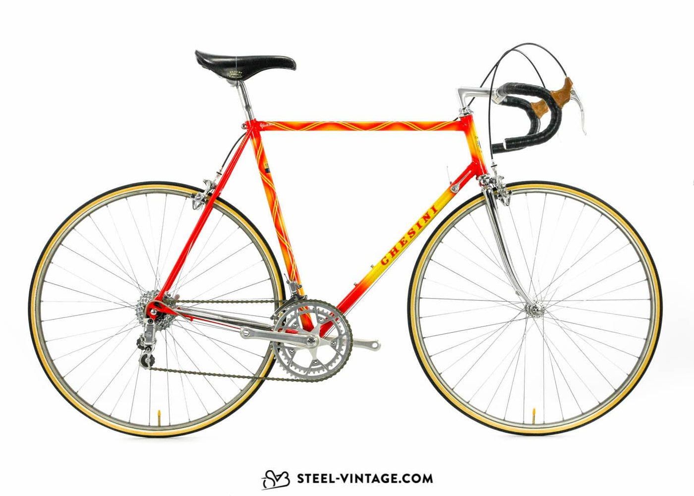 Chesini Criterium Road Bike for Eroica 1987 - Steel Vintage Bikes