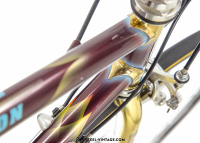 Chesini Innovation Oro Gold plated Road Bike 1990s - Steel Vintage Bikes