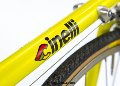 Cinelli Supercorsa Yellow Road Bicycle 1990s - Steel Vintage Bikes