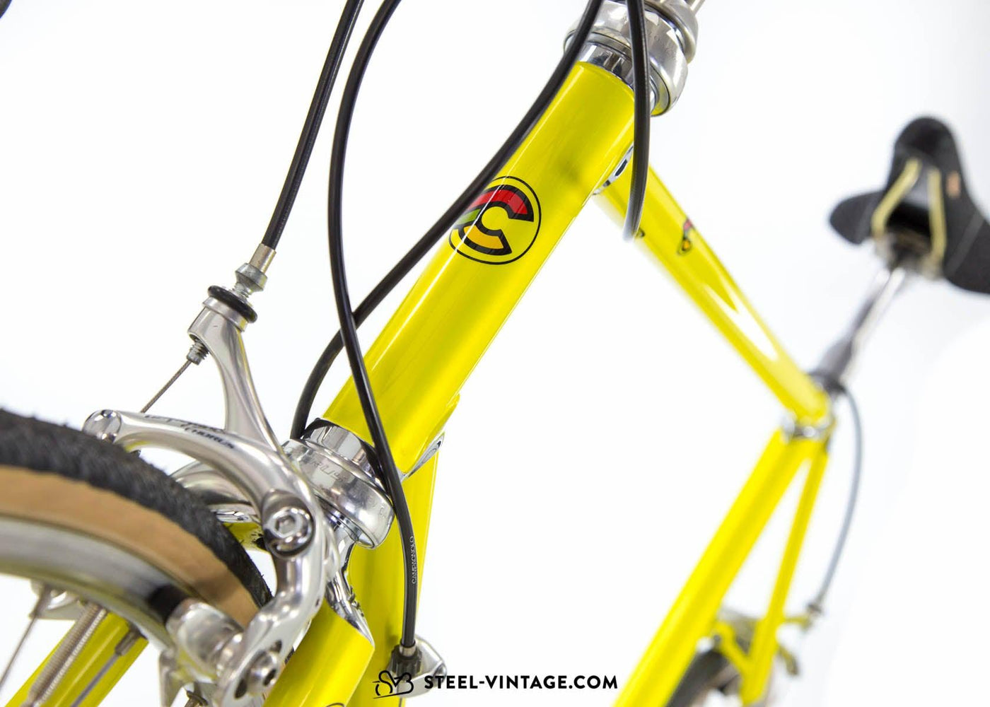 Cinelli Supercorsa Yellow Road Bicycle 1990s - Steel Vintage Bikes