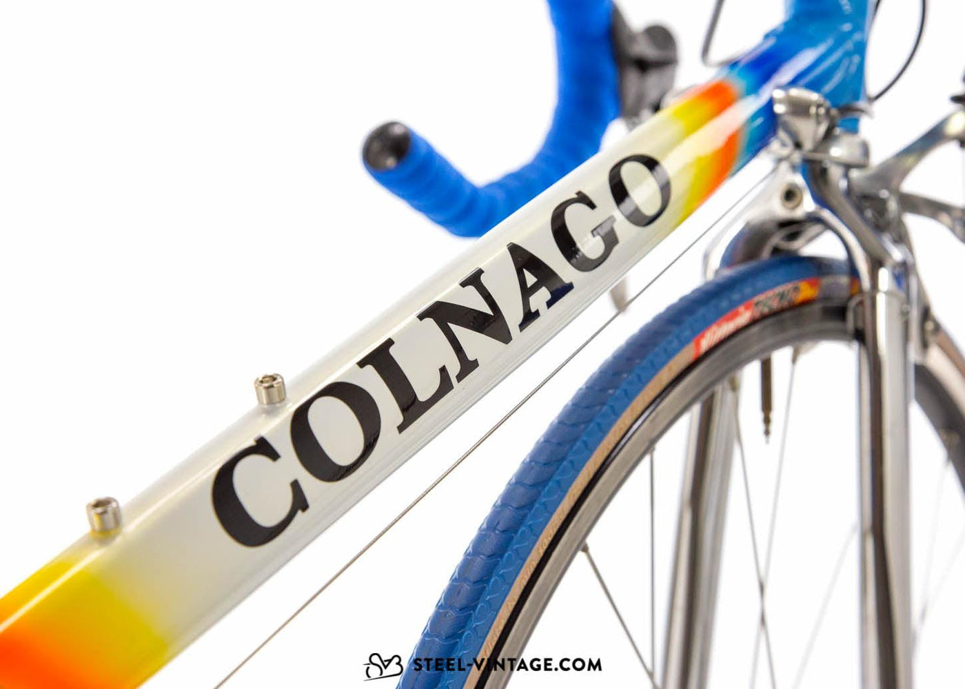 Colnago Crystal Mapei Steel Road Bike 1990s - Steel Vintage Bikes