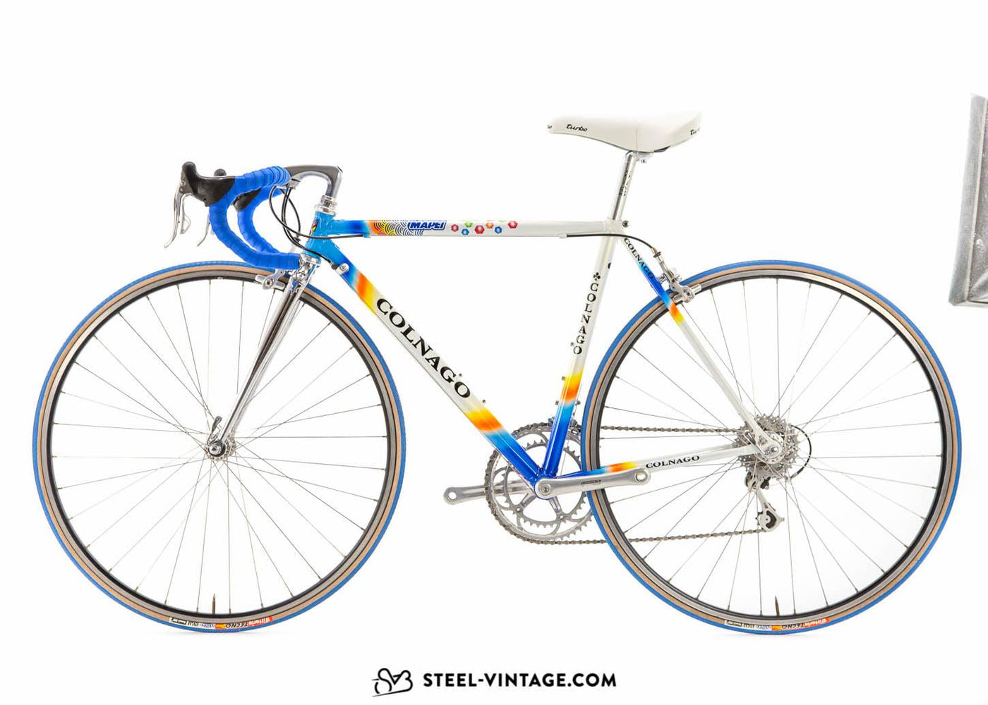 Colnago Crystal Mapei Steel Road Bike 1990s - Steel Vintage Bikes