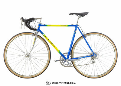 Colnago Master Più Blue and Yellow Road Bike 1980s - Steel Vintage Bikes